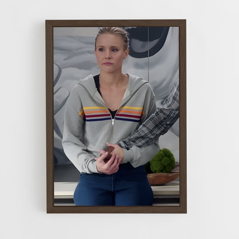 ap-eleanor shellstrop-1 cadre Bois foncé