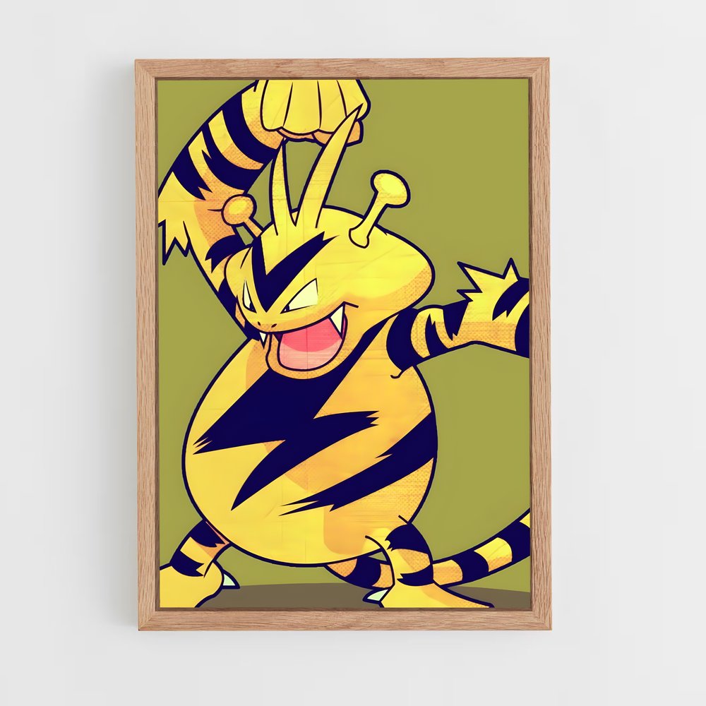 ap-electabuzz-2 cadre Bois clair