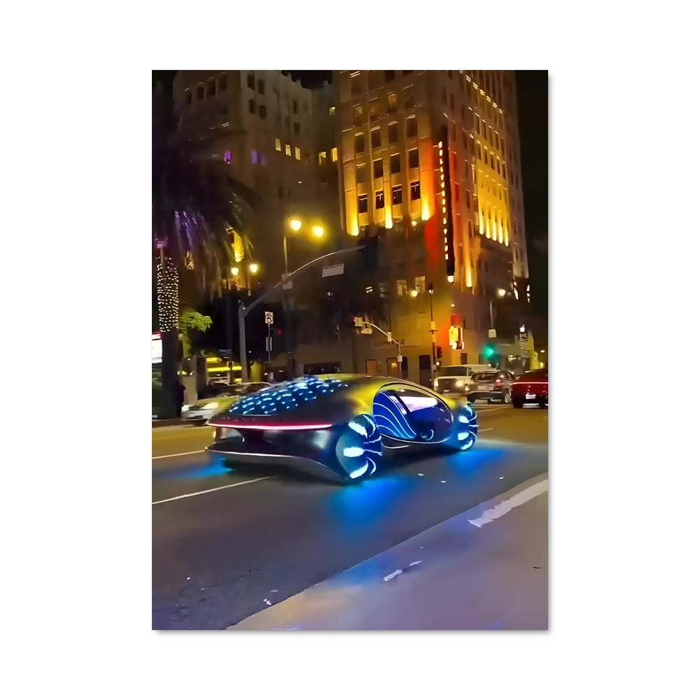 Poster Nuit Électrique