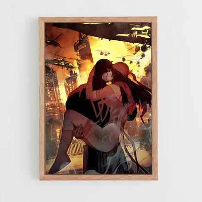 ap-elektra daredevil-4 cadre Bois clair