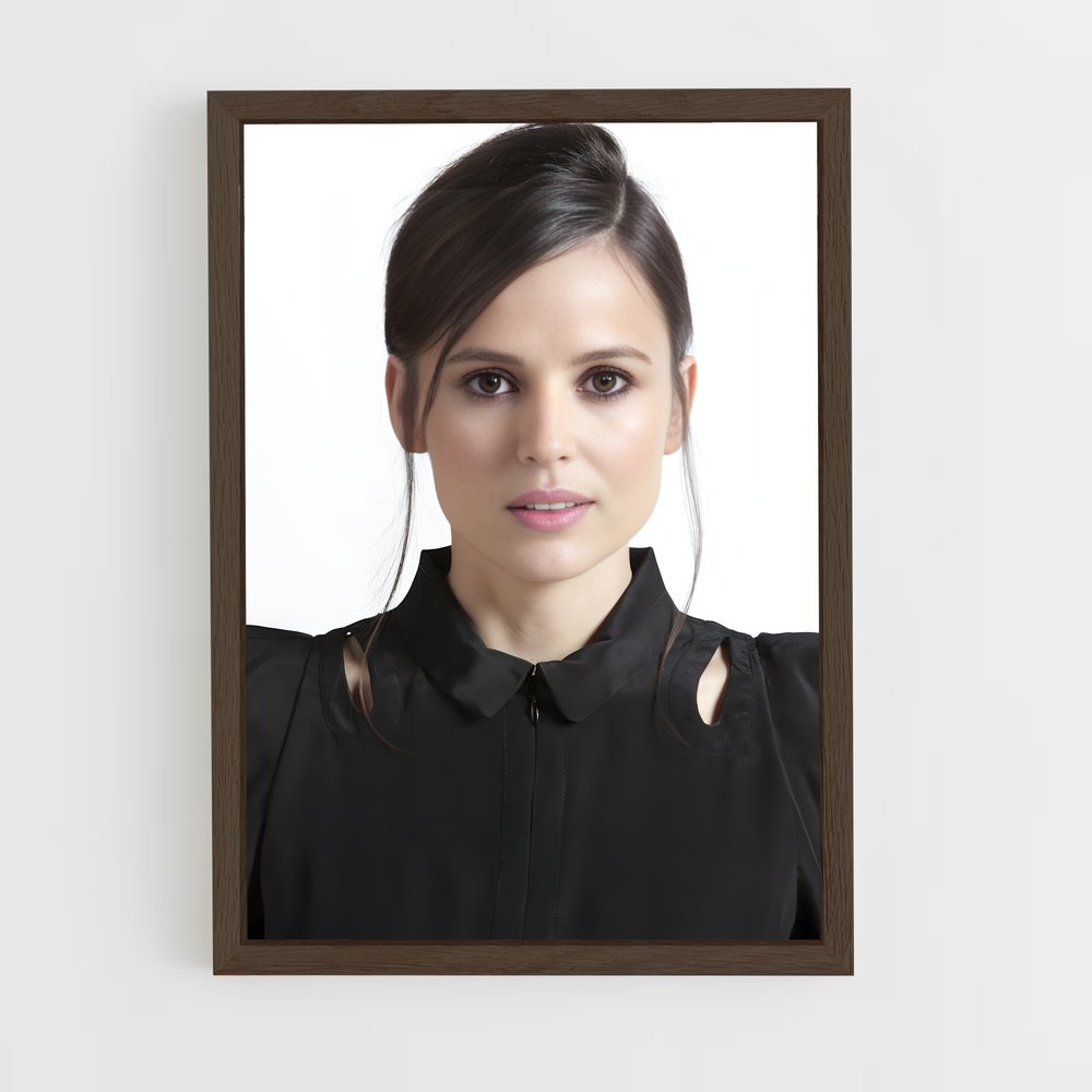 ap-elena anaya-2 cadre Bois foncé