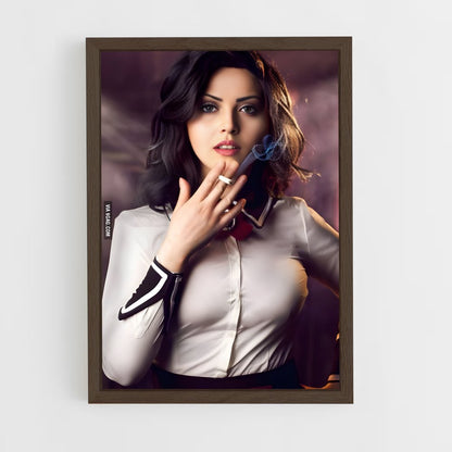 ap-elizabeth bioshock-2 cadre Bois foncé