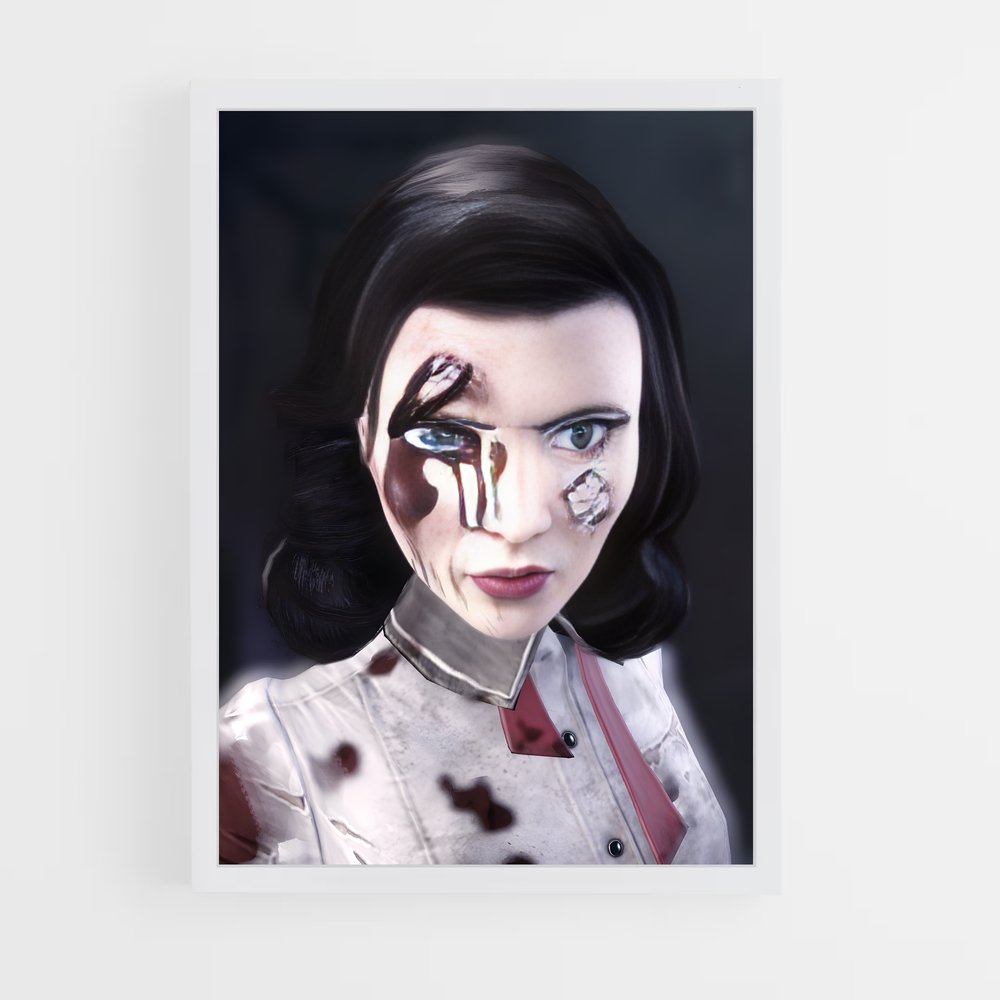 ap-elizabeth bioshock-3 cadre Blanc