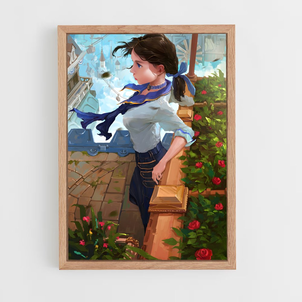 ap-elizabeth bioshock-6 cadre Bois clair