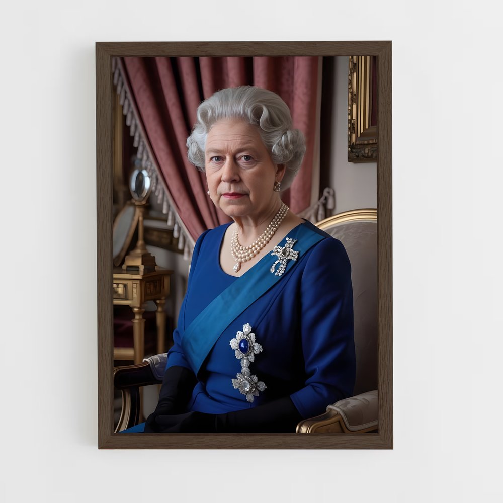 ap-elizabeth i-2 cadre Bois foncé