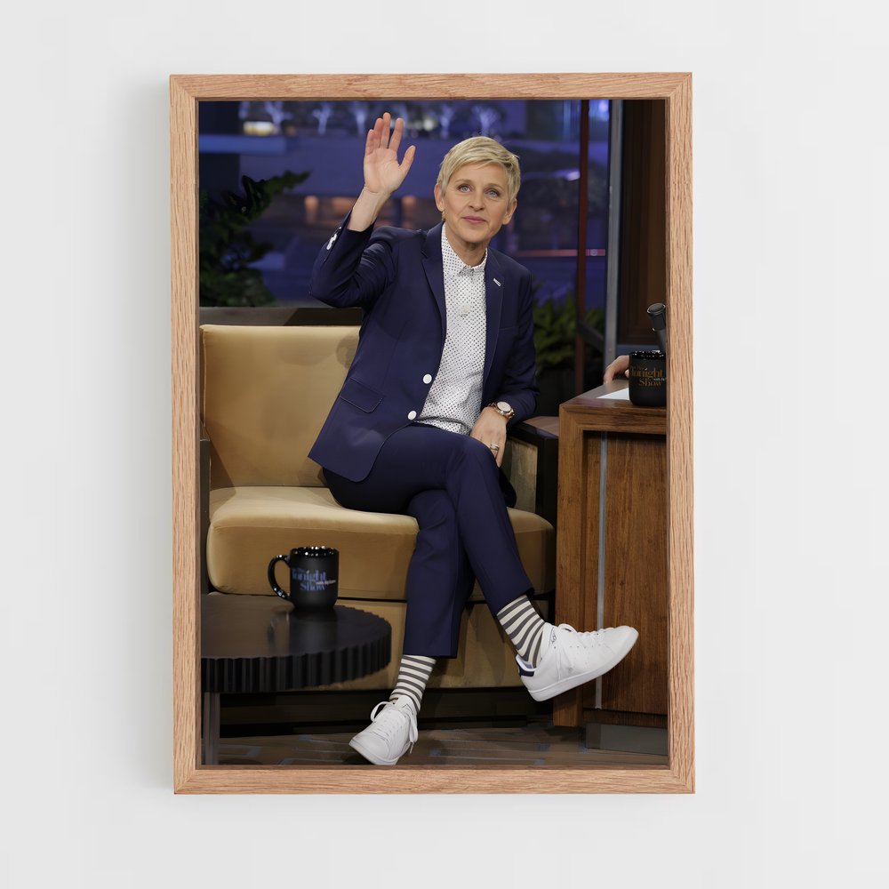ap-ellen degeneres-2 cadre Bois clair