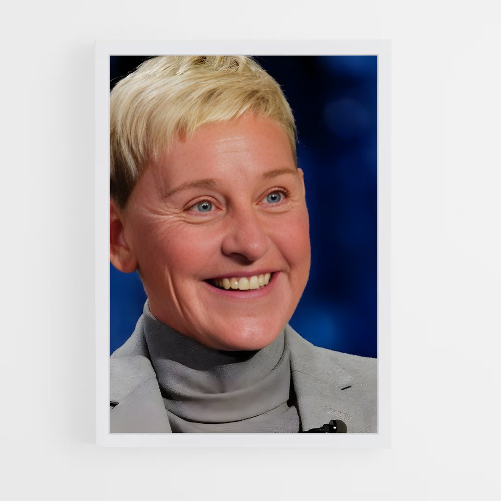 ap-ellen degeneres-5 cadre Blanc