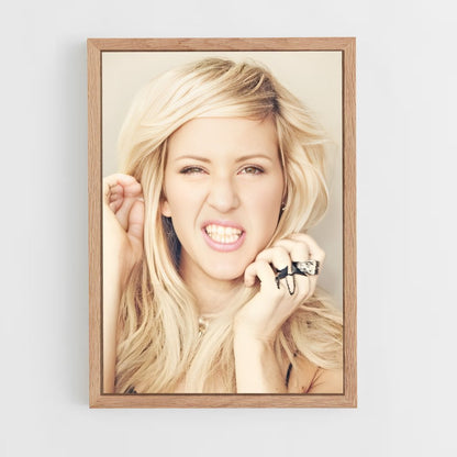 ap-ellie goulding-6 cadre Bois clair