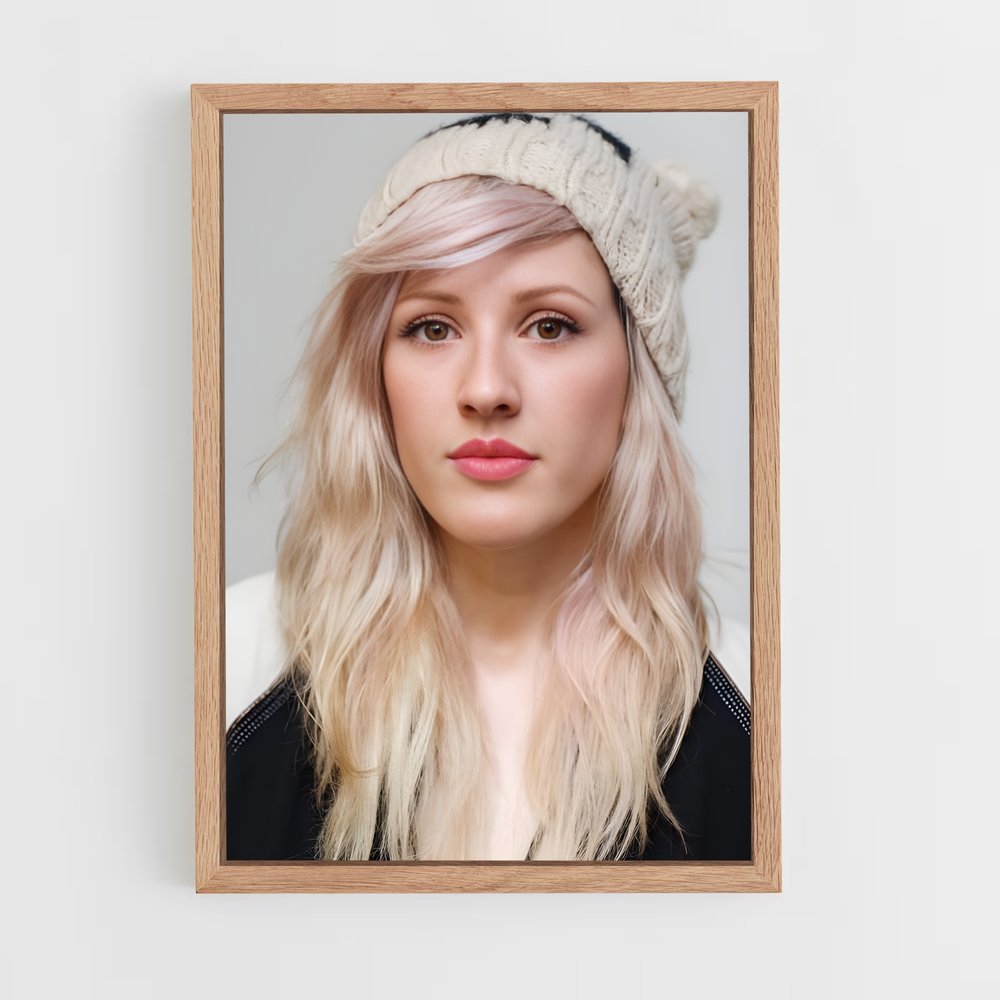 ap-ellie goulding-7 cadre Bois clair