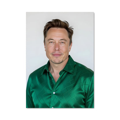 Poster Visionnaire en Vert