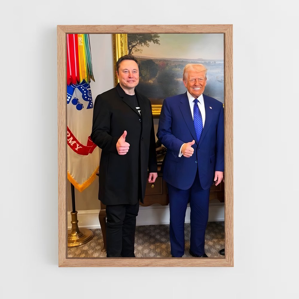 ap-elon musk-5 cadre Bois clair