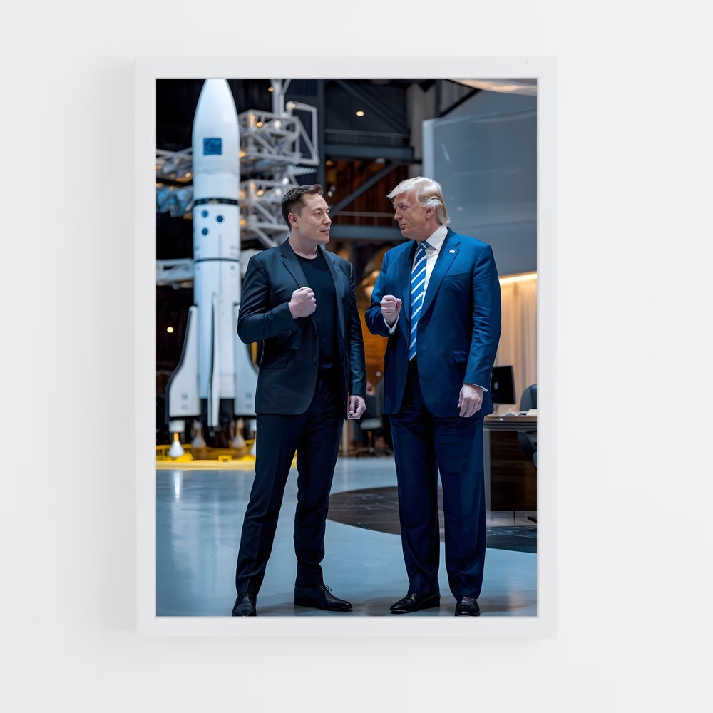ap-elon musk-8 cadre Blanc