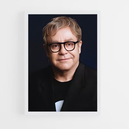 ap-elton john-1 cadre Blanc