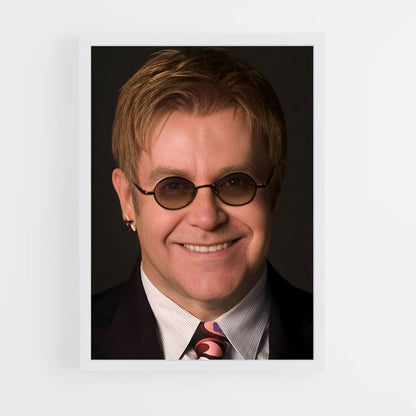 ap-elton john-2 cadre Blanc