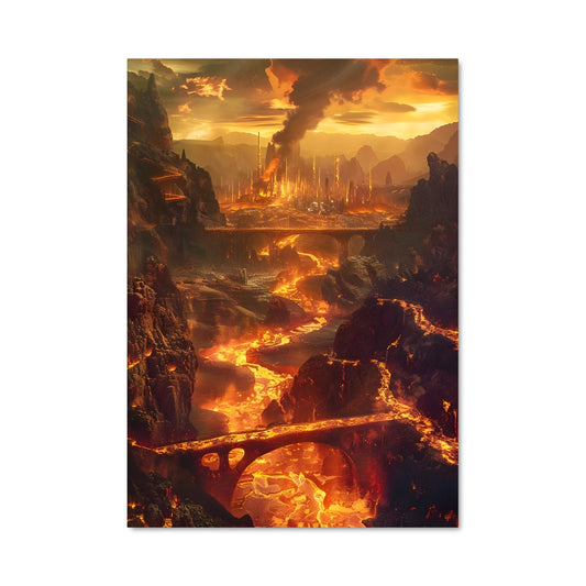 Poster Cité de Cendres