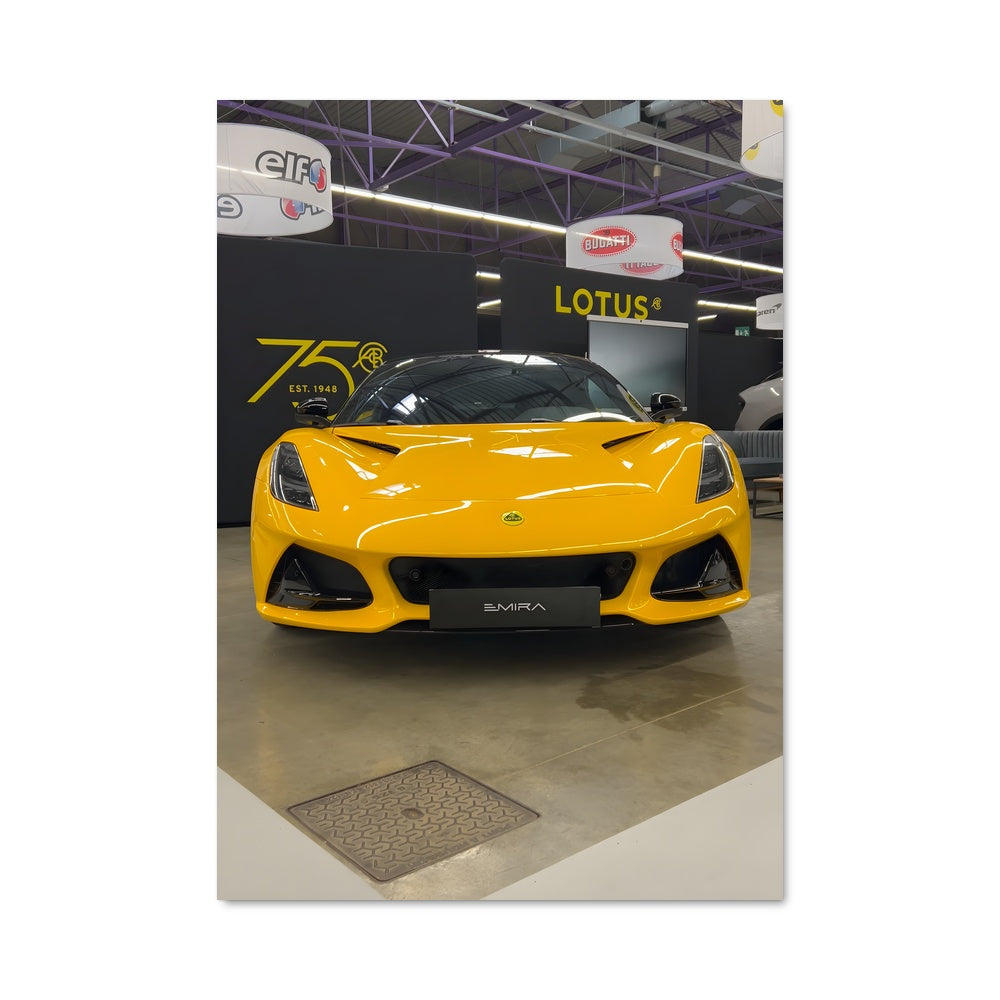 Poster Luxe Jaune