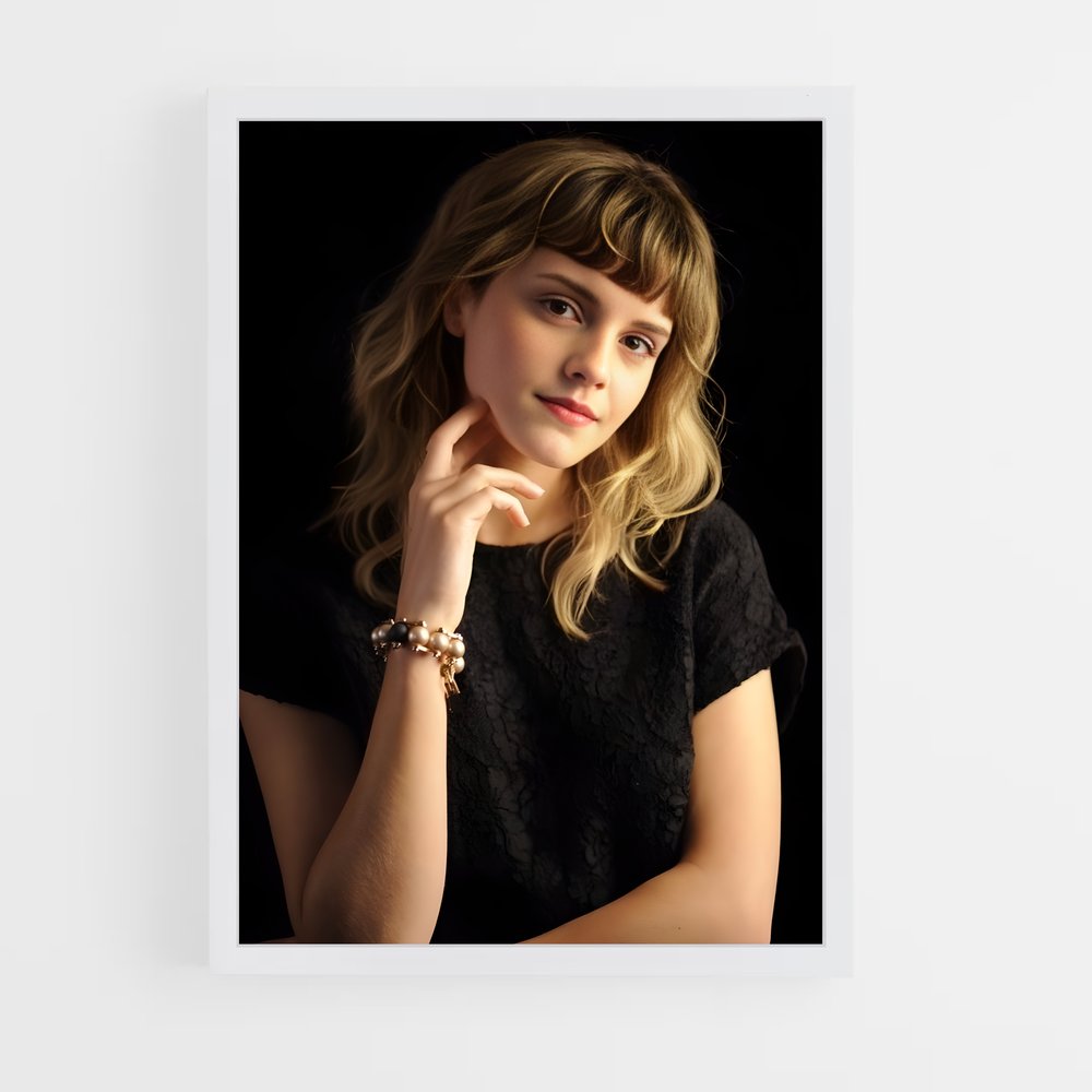 ap-emma watson-2 cadre Blanc