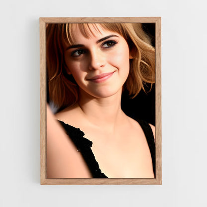 ap-emma watson-9 cadre Bois clair