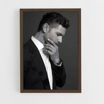 ap-eric bana-4 cadre Bois foncé