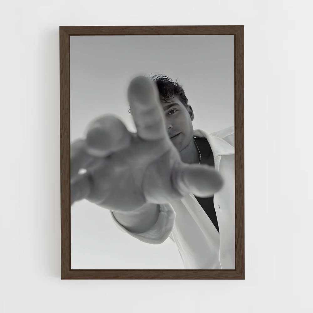 ap-eric saade-6 cadre Bois foncé