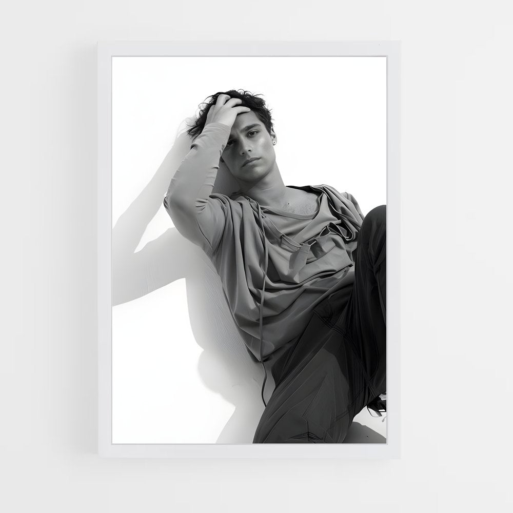 ap-eric saade-8 cadre Blanc