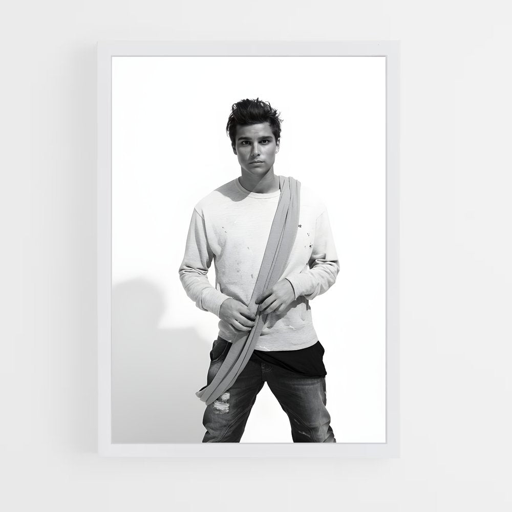 ap-eric saade-9 cadre Blanc