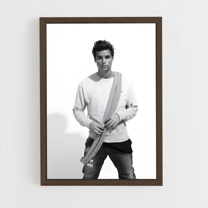 ap-eric saade-9 cadre Bois foncé