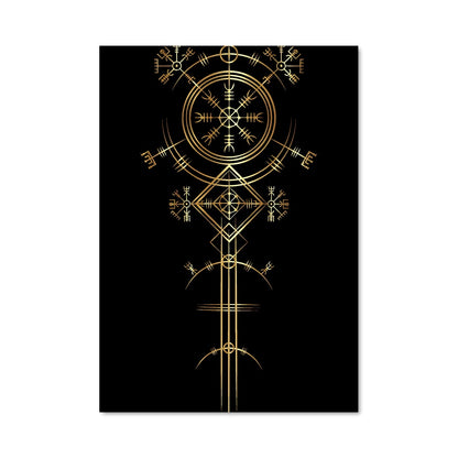 Poster Mystères Dorés