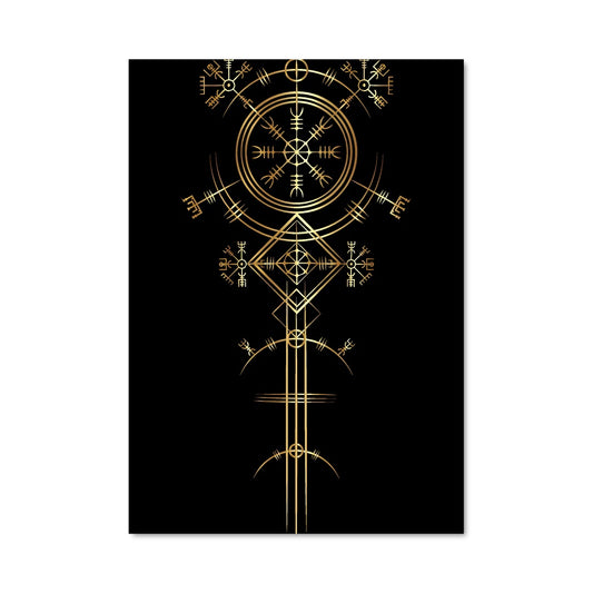 Poster Mystères Dorés