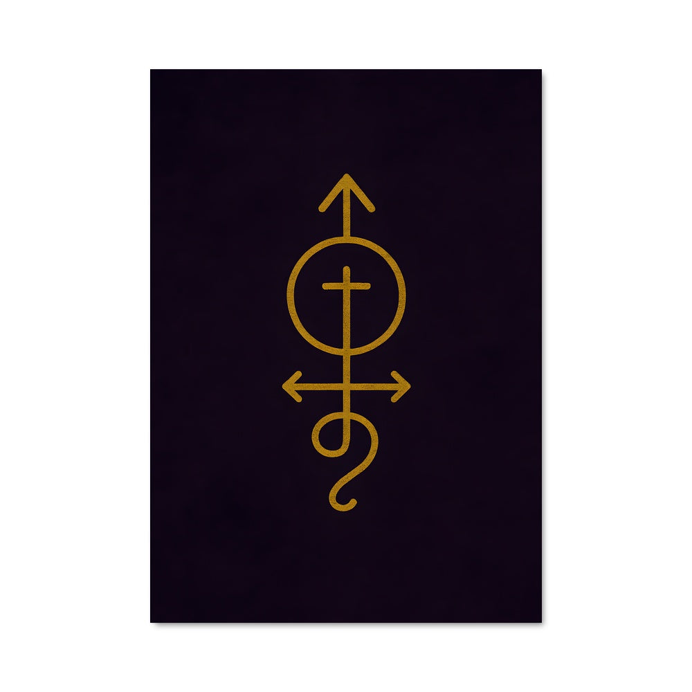 Poster Symbole d'Or