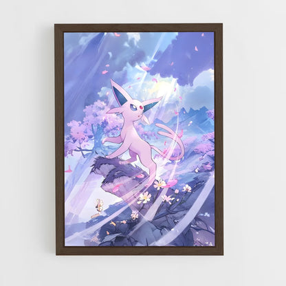 ap-espeon-2 cadre Bois foncé