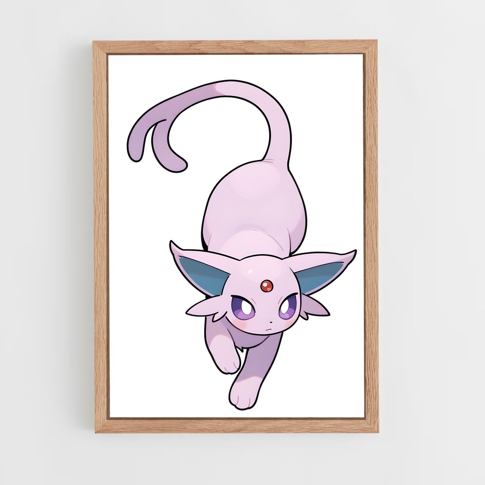 ap-espeon-4 cadre Bois clair