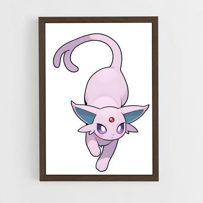 ap-espeon-4 cadre Bois foncé