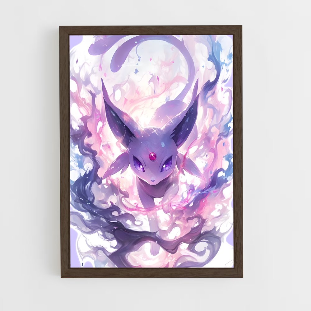 ap-espeon-6 cadre Bois foncé