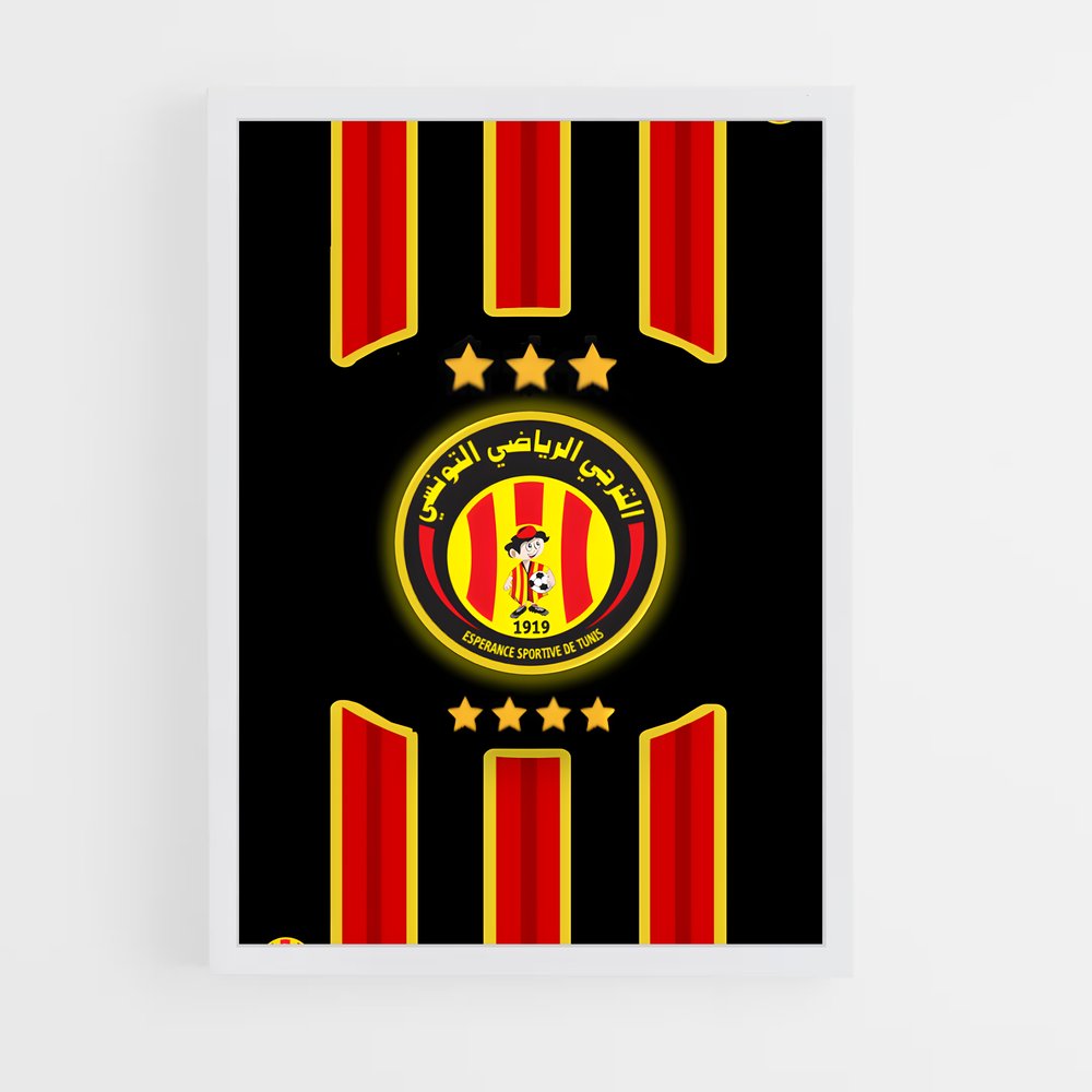 ap-esperance sportive de tunis-1 cadre Blanc