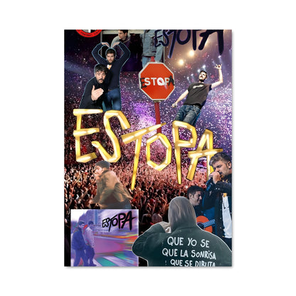 Poster Estopa en Folie