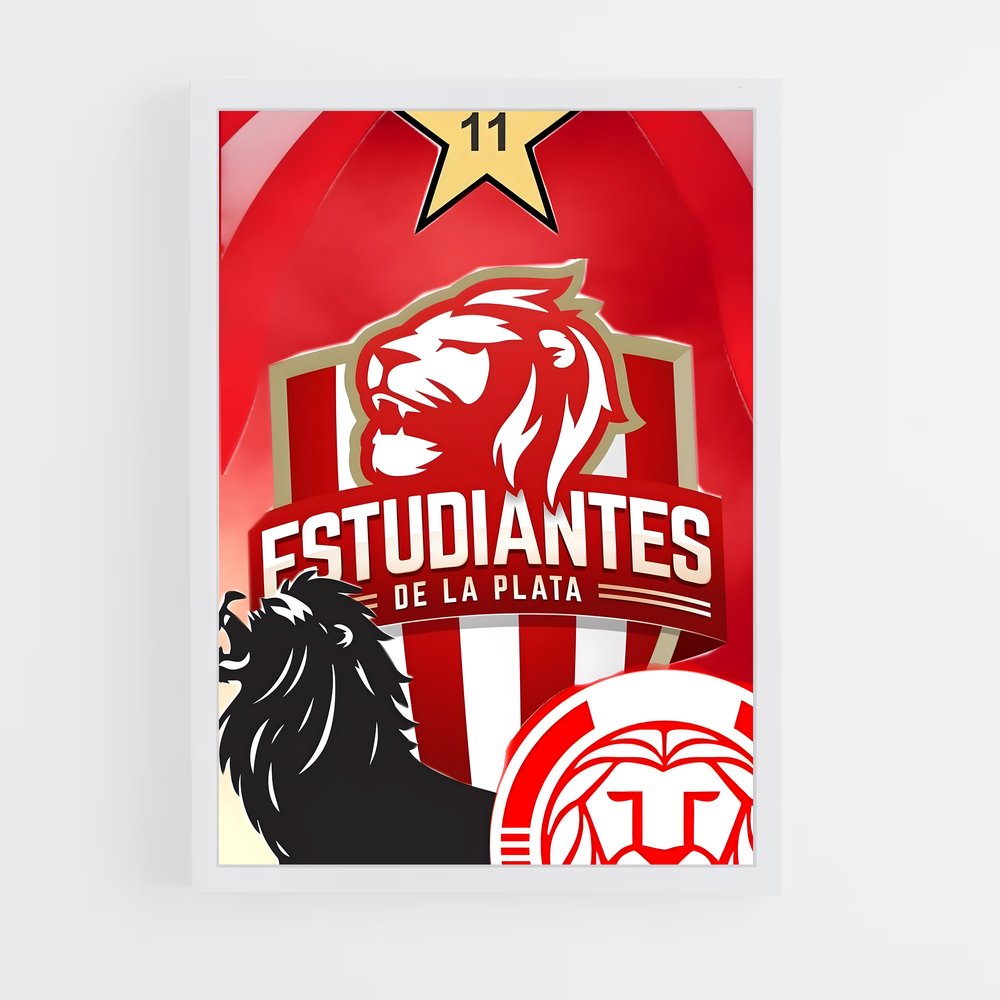 ap-estudiantes de la plata-3 cadre Blanc