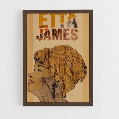 ap-etta james-2 cadre Bois foncé