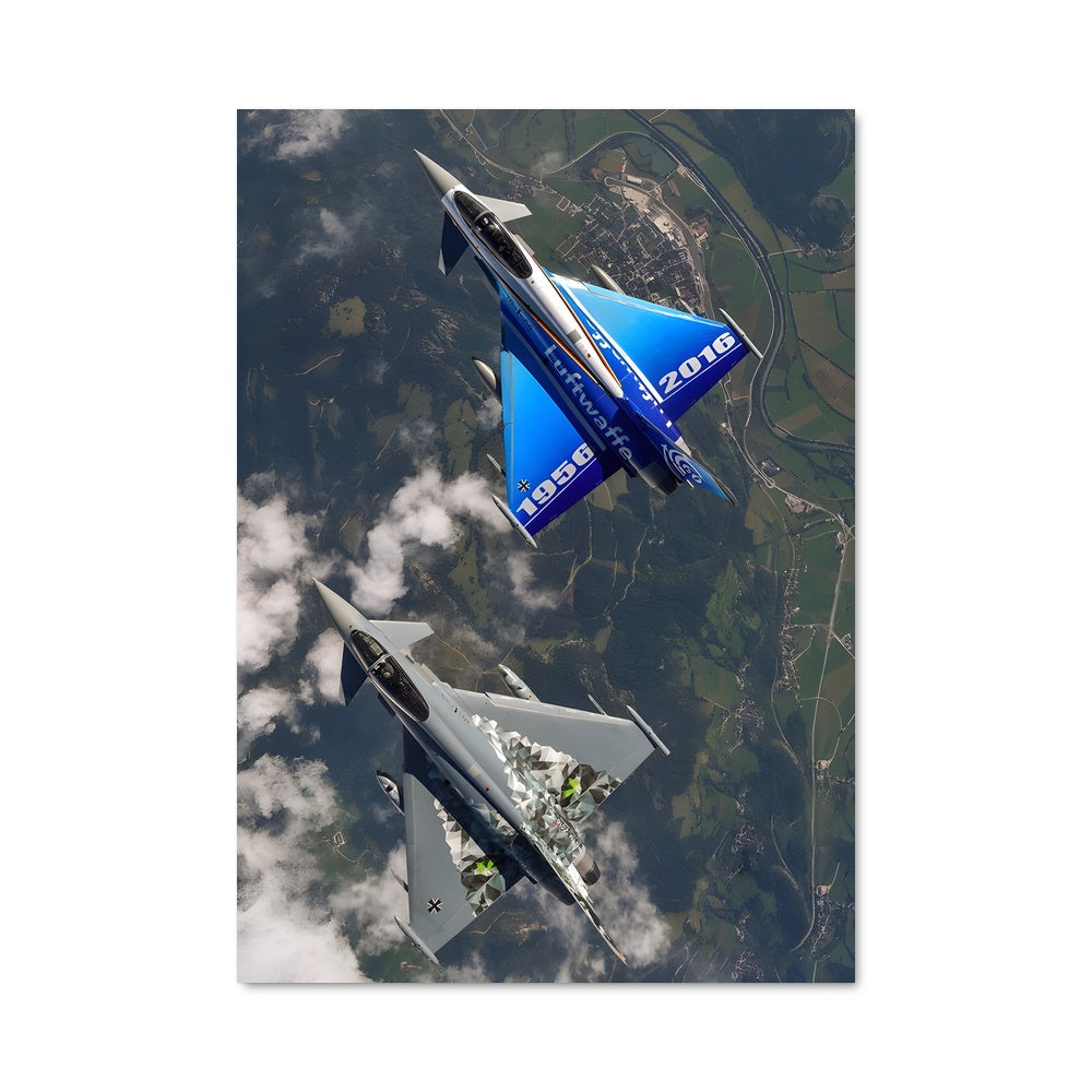 Poster L'Escadrille Supersonique