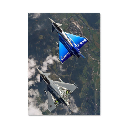 Poster L'Escadrille Supersonique