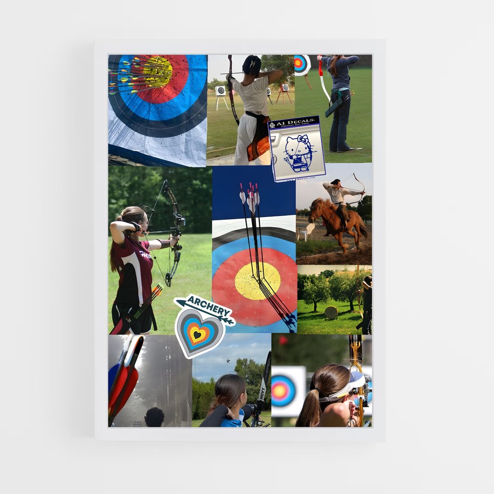 ap-european archery championships-6 cadre Blanc
