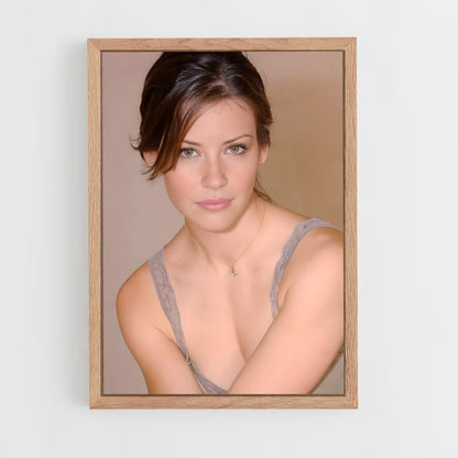ap-evangeline lilly-12 cadre Bois clair