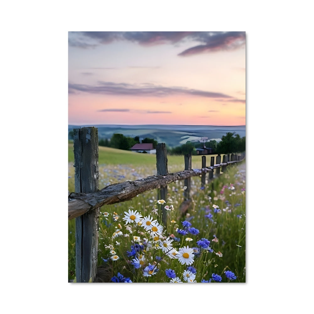 Poster Fleur d'Étreinte