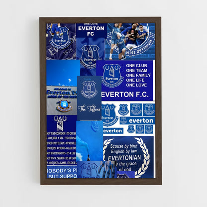ap-everton fc-13 cadre Bois foncé