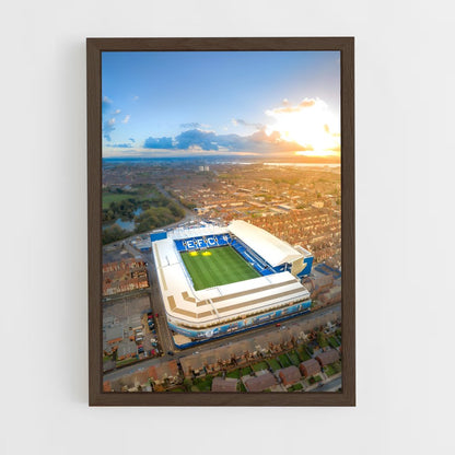 ap-everton fc-8 cadre Bois foncé