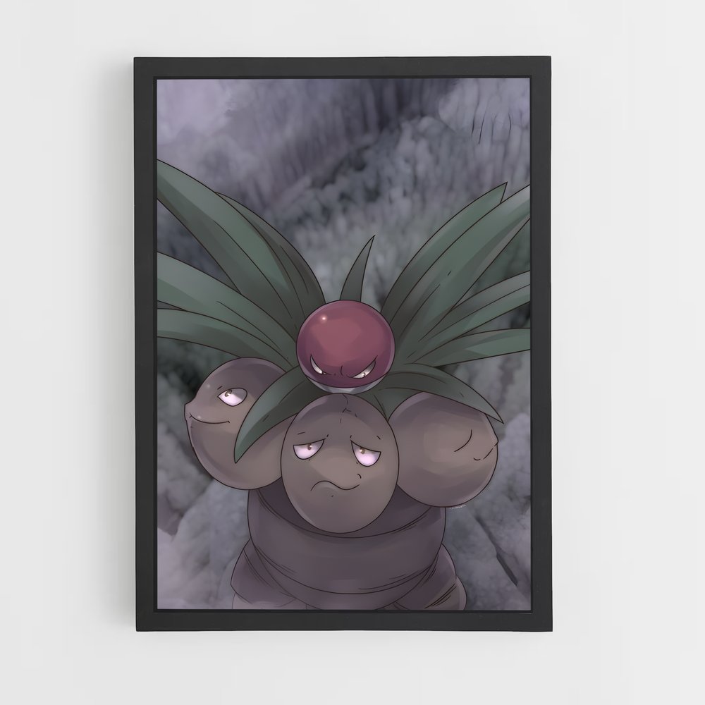 ap-exeggcute-1 cadre Noir