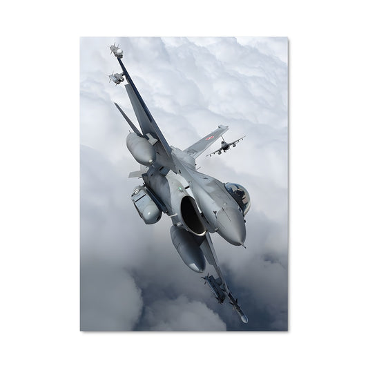 Poster F-16 Thunderstorm