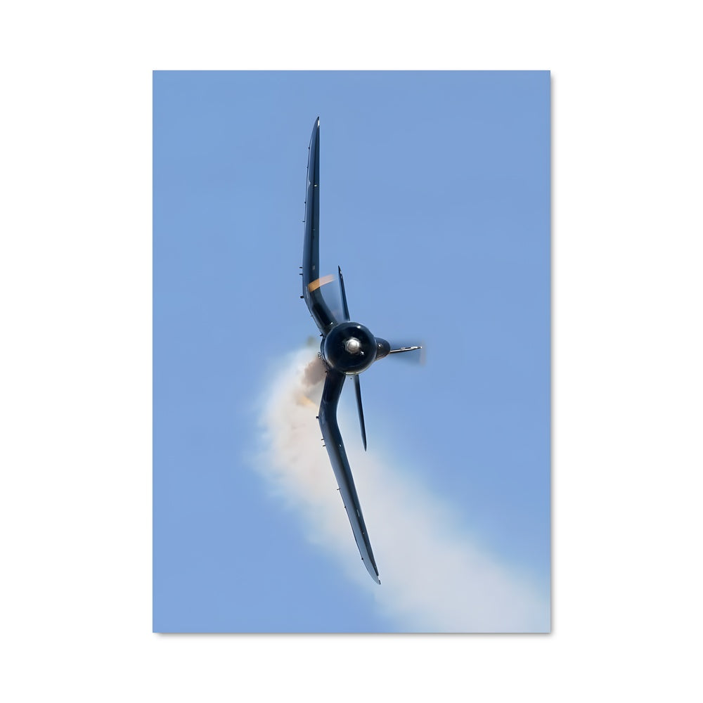 Poster Corsair en Vol