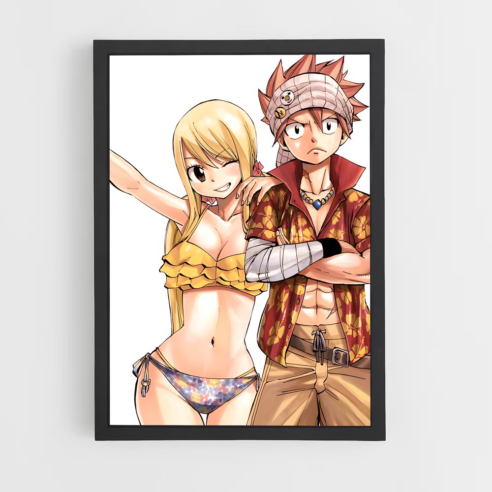 ap-fairy tail-10 cadre Noir