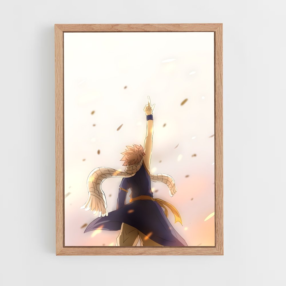ap-fairy tail-4 cadre Bois clair